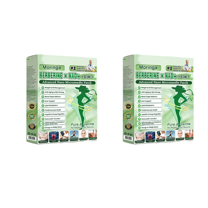 FDA Registered & GMP Certified  | 🧑‍⚕️🩺 Solaroza® Moringa & Berberine 10-IN-1 Advanced NanoMicroneedle Patch |  Backed by Scientific Evidence |10-in-1 Formula | Results in 5 Days🚀