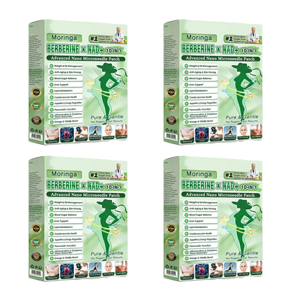 FDA Registered & GMP Certified  | 🧑‍⚕️🩺 Solaroza® Moringa & Berberine 10-IN-1 Advanced NanoMicroneedle Patch |  Backed by Scientific Evidence |10-in-1 Formula | Results in 5 Days🚀
