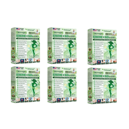 FDA Registered & GMP Certified  | 🧑‍⚕️🩺 Solaroza® Moringa & Berberine 10-IN-1 Advanced NanoMicroneedle Patch |  Backed by Scientific Evidence |10-in-1 Formula | Results in 5 Days🧑‍⚕️
